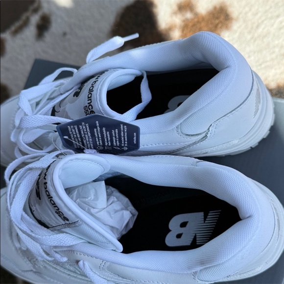 New Balance 550 brand new sneakers, USA size 10 , man stunning leather sneakers - Picture 6 of 8